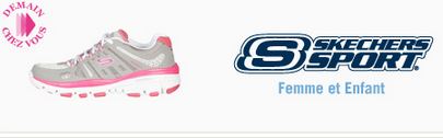 vente privée chaussures femmes et enfants de la marque Skechers Sport sur showroomprive.com